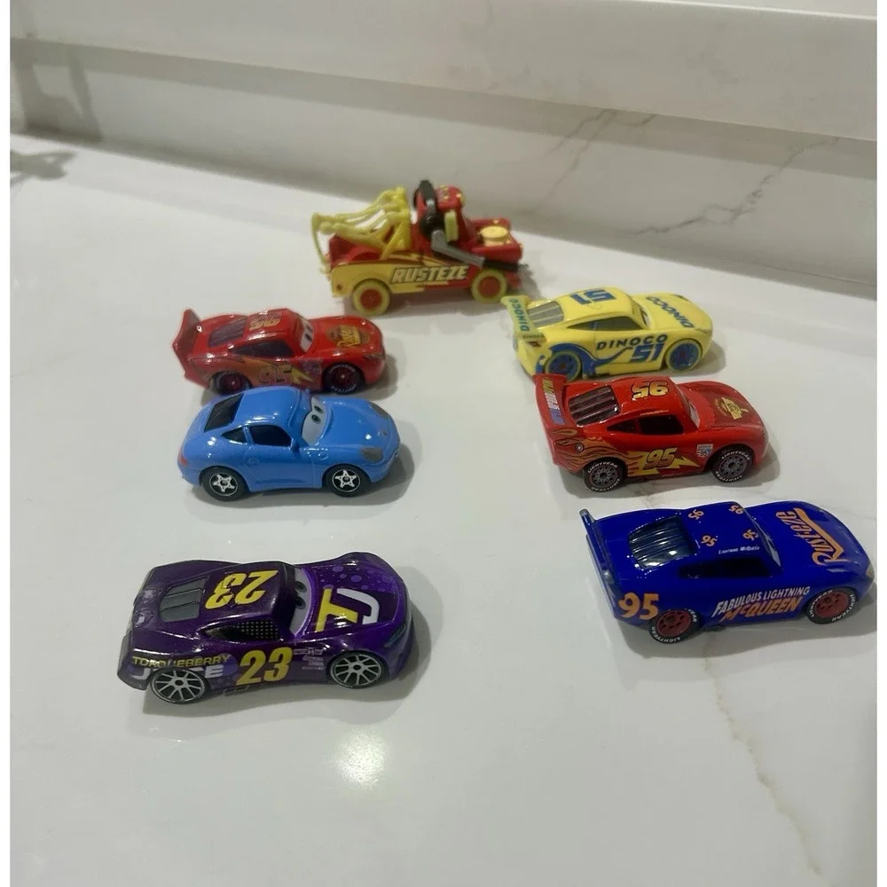 Mixed Lot 7 Disney Pixar Cars Diecast 1:55 Excellent Condition